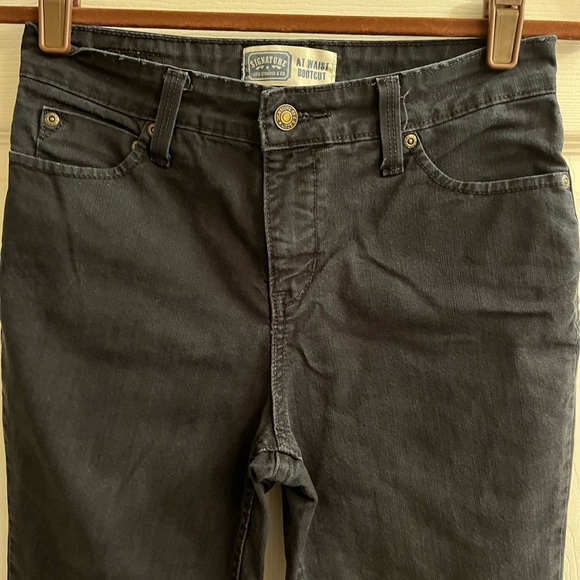 LEVI’S~ BLACK~BOOTCUT JEANS~6 - Picture 8 of 8